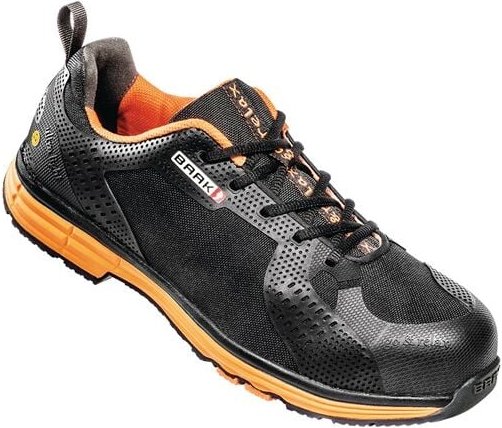 Thumbnail - Halbschuh S3 esd chuck - 42 baak - schwarz/orange
