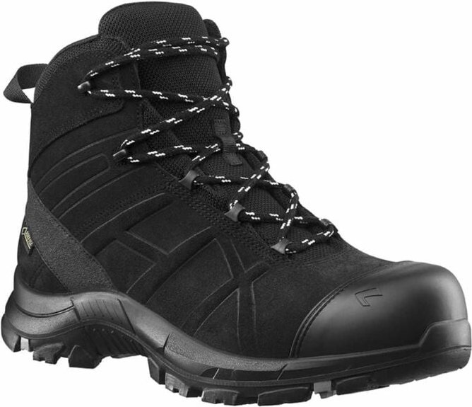 Sicherheitshalbschuh black eagle Safety 53 mid Gr. uk 8.0 / eu 42 schwarz - schwarz - Haix