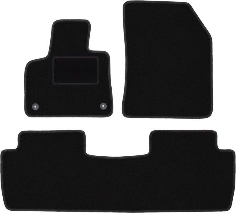 Thumbnail - Schwarze Veloursmatten für: Citroen C5 Aircross Crossover (2019-)