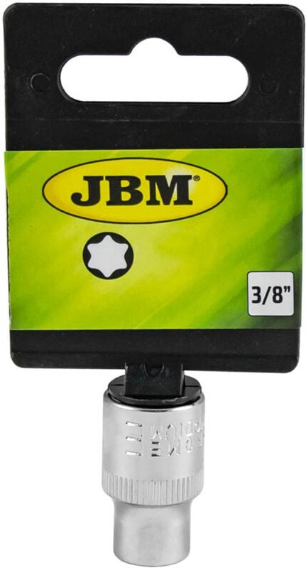 JBM - 3/8' E14 Chrom Torx Steckschlüssel 13333