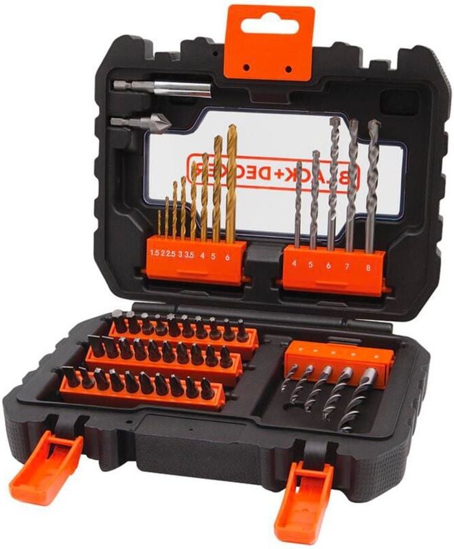 Bohr- und Schraubset Black+Decker A7232-XJ