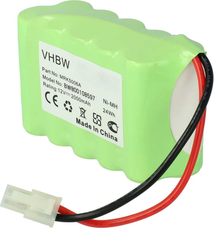Vhbw - NiMH Akku 2000mAh (12V) kompatibel mit Wolf Garten Begrenzungsschalter 196-796-678 Ersatz für MRK5006A.