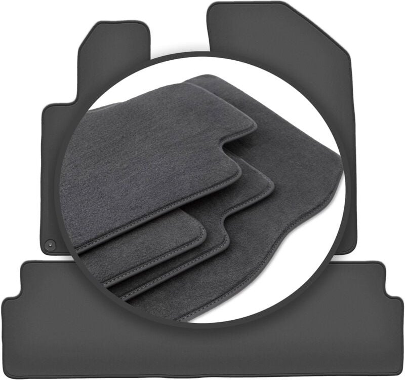 Premium Automatten für: Peugeot 508 RXH hinten voll (2010-2018)