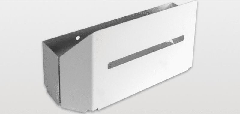 Kehrschaufel- und Besenhalter weiss - Peka