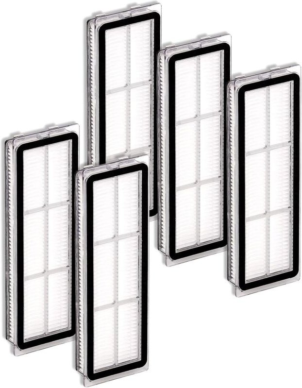 5 Stück) Filter kompatibel mit Dreametech L10s Ultra, L10s Pro, L10 Ultra, Z10 Pro, S10, S10 pro, S10 plus, B101CN, 1C, ...