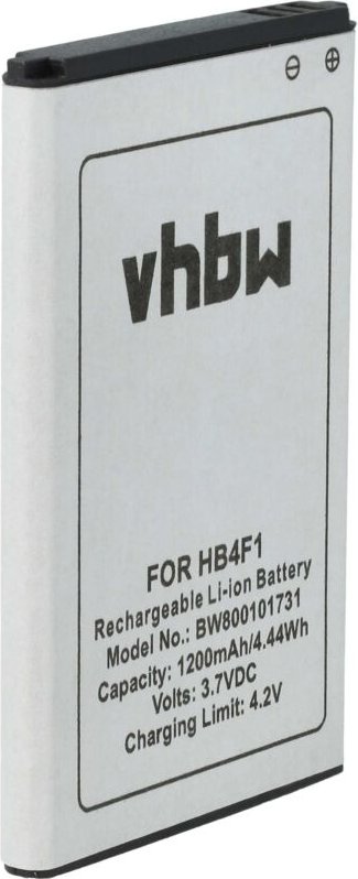 vhbw Akku kompatibel mit Huawei EC5321, M860, i-Mo, ET5321, MiFi E6939, P51 Router Modem Hotspots (1200 mAh, 3,7 V, Li-I...