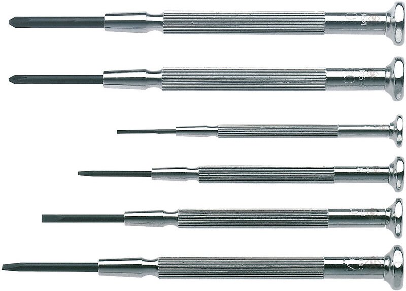 C.k Magma - c.k Elektronik- u. Feinmechanik Schraubendreher-Set 6teilig Schlitz, Kreuzschlitz Phillips