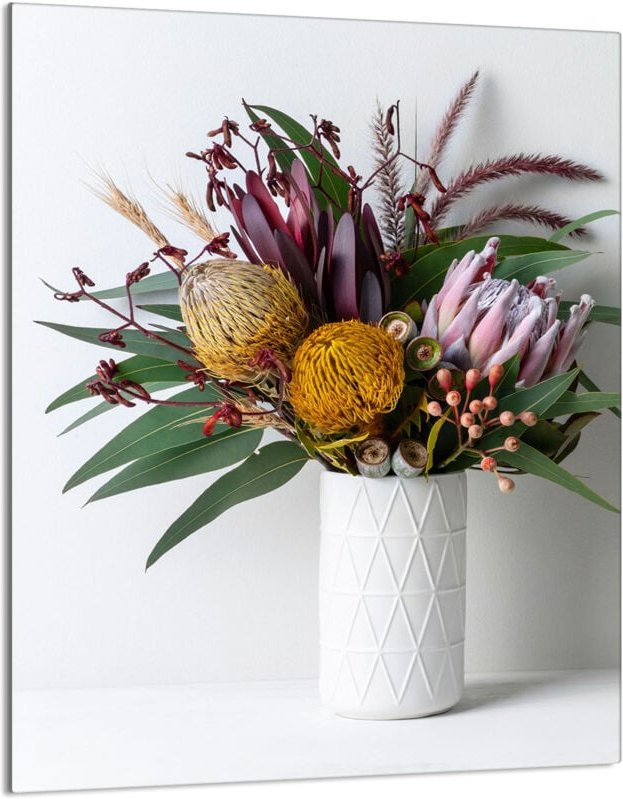 Glasschneidebrett 40x52 Blumen