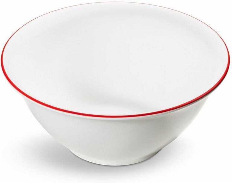 Thumbnail - Gmundner Keramik - Rubinroter Rand, Salatschüssel (ø 33cm)