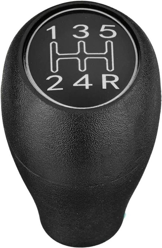 Tonchean - 5-Gang-Schaltgetriebe Auto Schaltknauf Schalthebel Für 504 505 309 205 Silber abs
