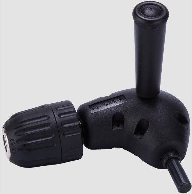 Thumbnail - Lntyq 9,5 mm 3/8 Zoll Bohrfutteradapter, 90-Grad-Rundschaft, rechtwinklige Winkelverlängerung mit Schaftfutter, abgewink...