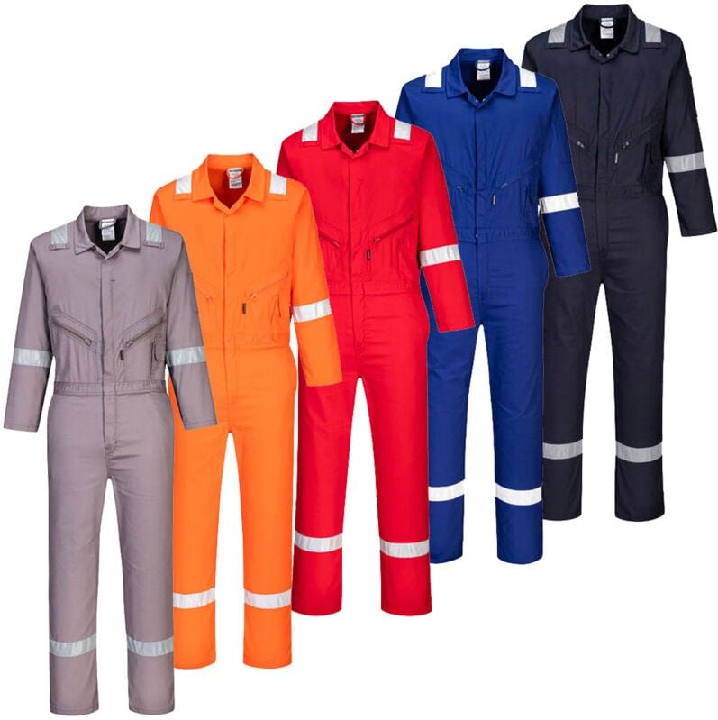 Thumbnail - C814 Iona Arbeitsoverall - xxl - Orange - Portwest
