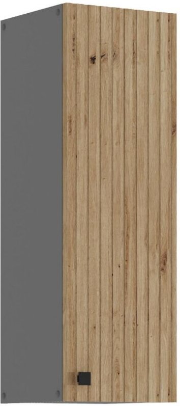 Küchen Preisbombe - Küche ava Artisan Hängeschrank 30 cm Lamellenoptik Küchenzeile Einbauküche