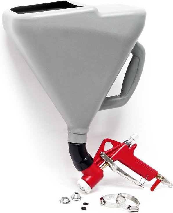 Wiltec Druckluft Weißelspritze Farbspritze Farbsprühpistole Farbsprüher Kalkspritze 7,5L Putzpistole