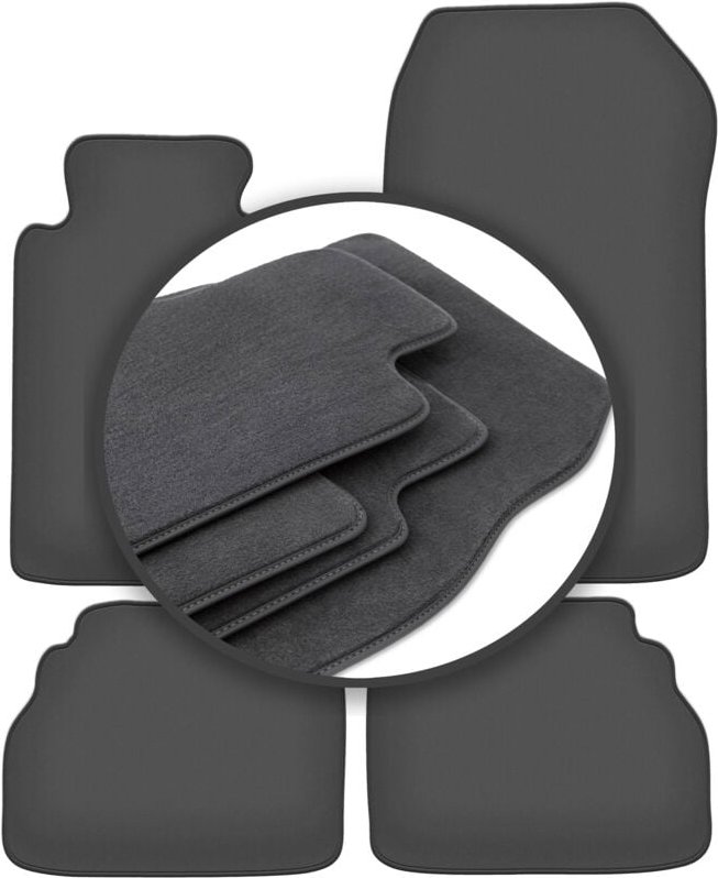 Premium Autoteppiche für: Mercedes E W210 Limousine, Kombi (1995-2003)