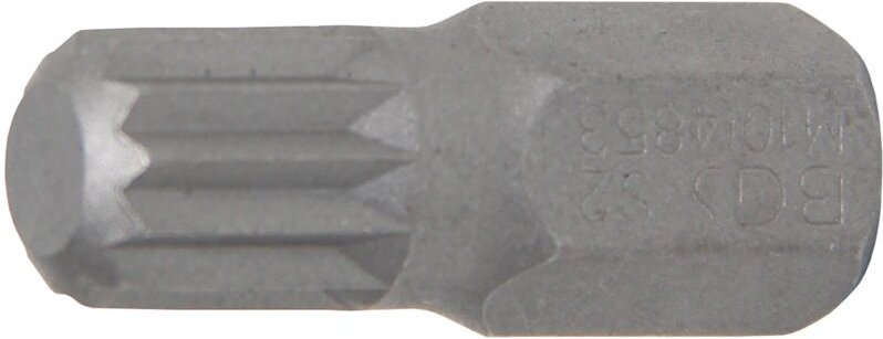 Bit Länge 30 mm Antrieb Außensechskant 10 mm (3/8") Innenvielzahn (für XZN) M10