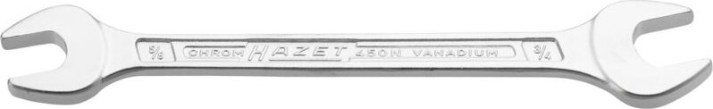 HAZET Doppel-Maulschlüssel 450NA-5/8X3/4VKH Außen-Sechskant Profil 5