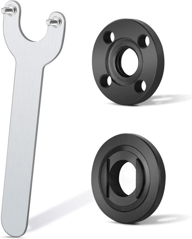 Lablanc - Schleifer-Flanschschlüssel, Winkelschlüssel, Metall-Arretierschlüssel für kompatibel mit Milwaukee Ma-kita 193...