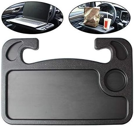 Fitags - Auto-Lenkrad-Schreibtisch, tragbares Multifunktions-Auto-Lenkrad-Tablett, doppelseitiges Design, Auto-Lenkrad-T...