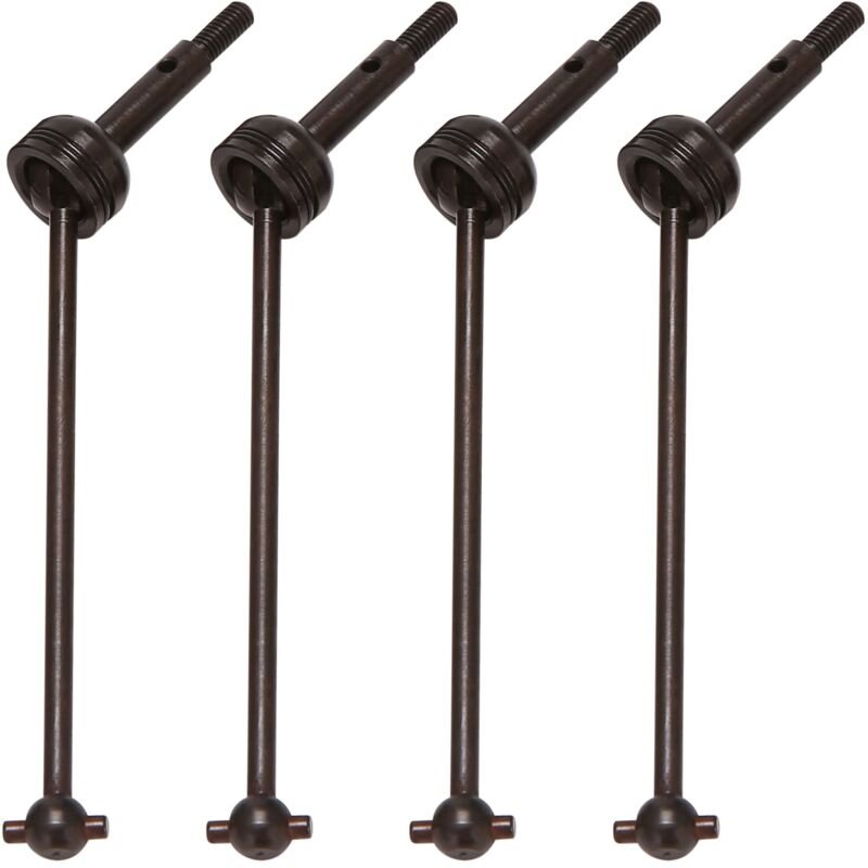 Tlily - 4Pcs Stahl Vorne Hinten Universal cvd Antriebswelle für 144001 124018 124019 rc Car Upgrade Teile ZubehöR