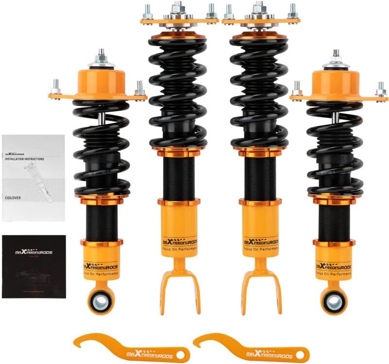 Sportfahrwerk Gewindefahrwerk Passend for Mazda RX-8 RX8 2004-2011 Doppelrohr