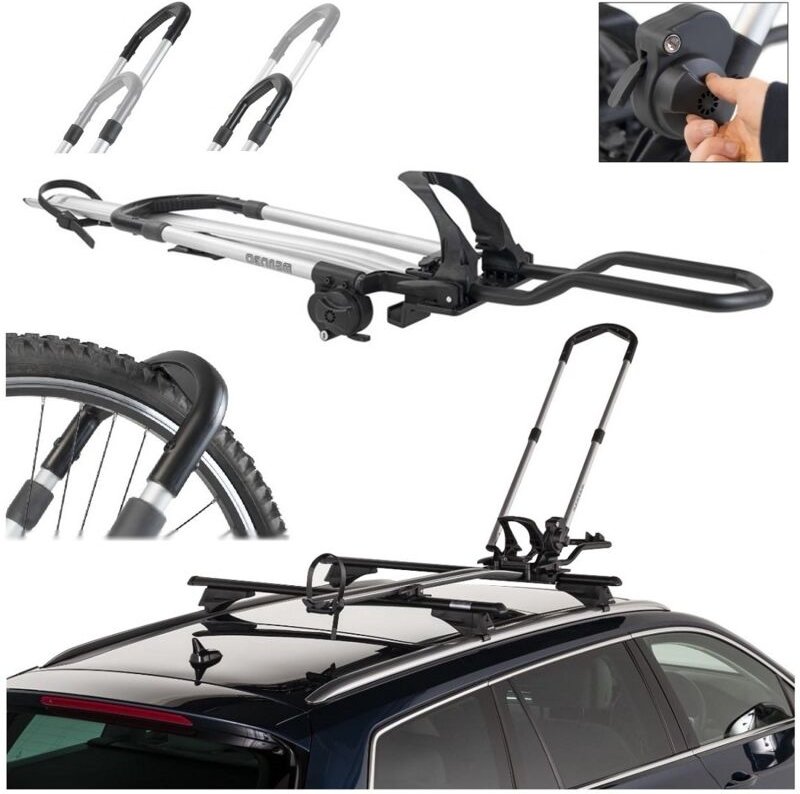 MENABO CHRONO Fahrradhalterung RECHTS FATBIKE E-BIKE T-Slips Silber