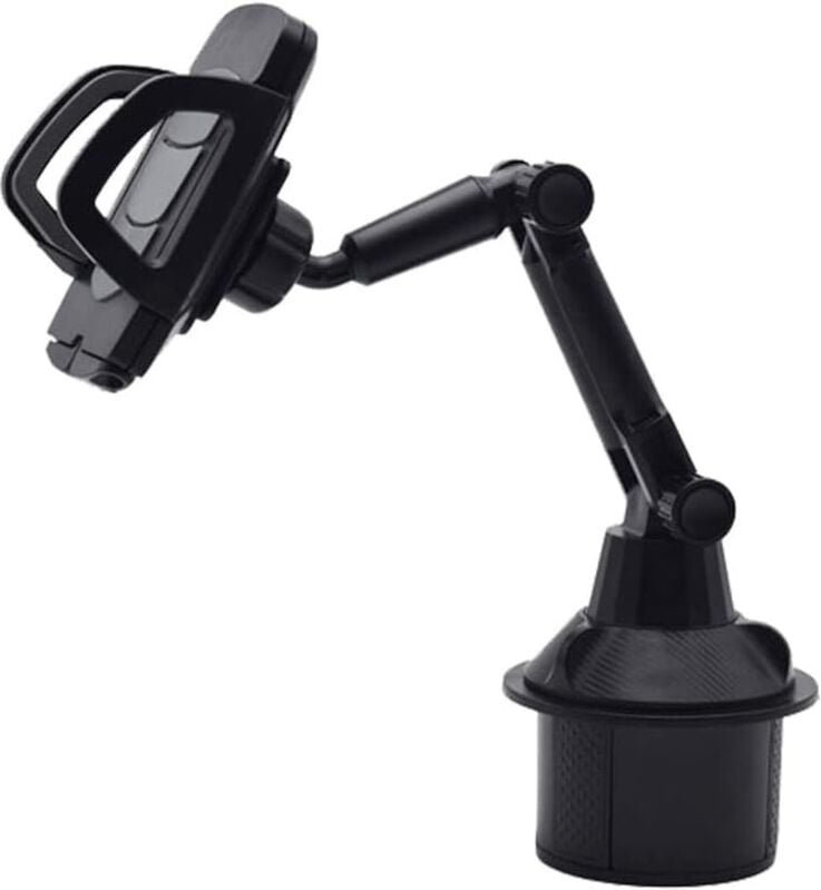 Universeller, verstellbarer Schwanenhals-Getränkehalter fürs Auto, kompatibel mit Telefonen und Mobiltelefonen