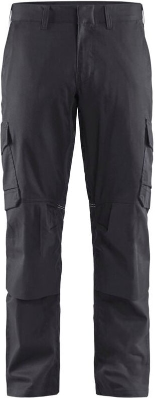 Arbeitshose mit Kniepolstertaschen, dehnbar 2D 1448 – Grau/Schwarz 3XL – FR(56)) – SE(C62) – Normen