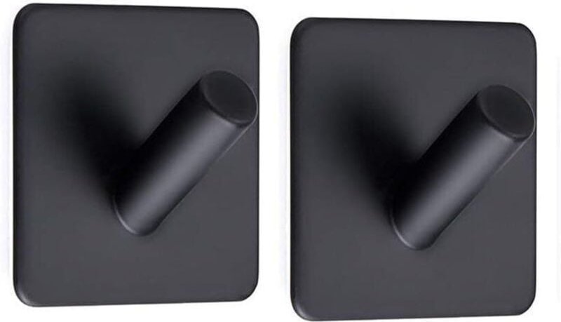 Ugreat - Haken, Promotion, 2 Stück Klebehaken Wandhaken Badezimmer Edelstahl Handtuchhaken für Bad Küche Toilettenschrän...