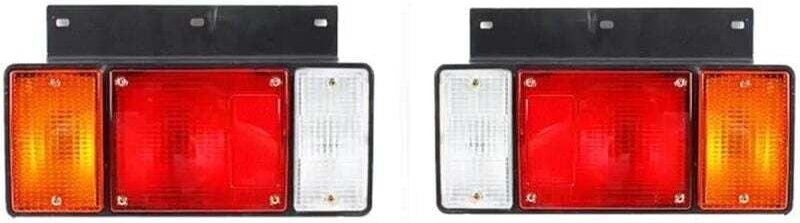 CHOYCLIT Auto-Rücklicht für Isuzu NPR ELF NPR NKR NHR NLR 1987–2022 Auto-Rücklicht-LKW-Rückblinker-Bremslicht Autozubehö...