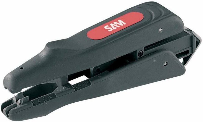 Sam Outillage - Zange zum Abisolieren und Entmanteln von Rundkabeln sam - 2206