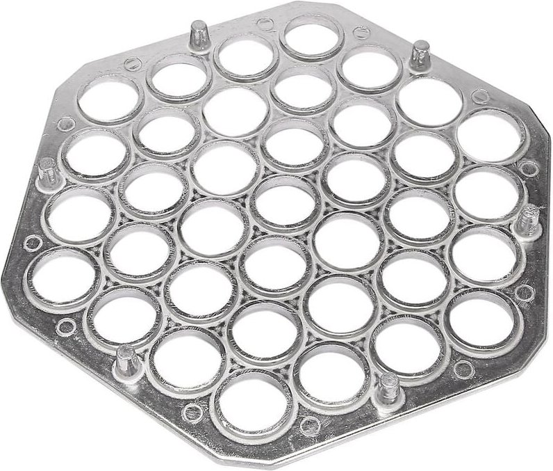 Woosien - Knödelformschneider Ravioli Form für die russische Pelmeni Molder Metallfleisch