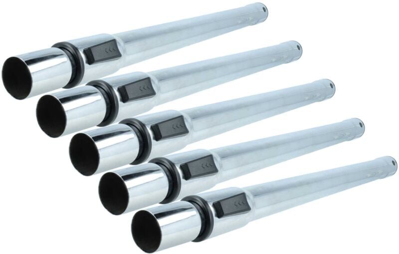 5x Staubsaugerohr kompatibel mit Kärcher t 10/1 Adv, T101ecoefficency Staubsauger - 35 mm Anschluss, 60 - 97 cm lang Sch...