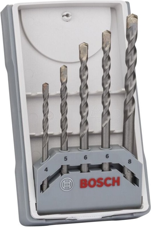 5tlg. Betonbohrer-Set CYL-3 4 5 6 6 8 mm - Bosch