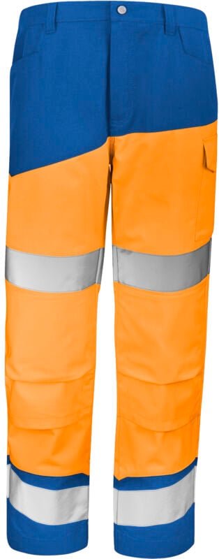 Hosen Mit Knie-Taschen Fluo Safe Xp Orange Fluo/blau Bugatti 2xl - Fr(56-58)