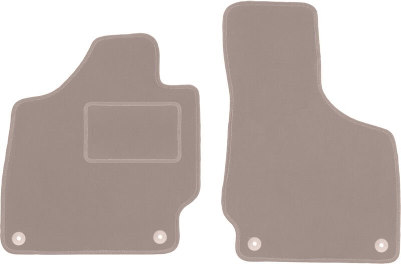 Beige Veloursmatten für: Audi TT I 8N Cabrio, Roadster, Coupé (1998-2006)