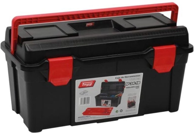 Tayg Werkzeugkasten mit Ablage, 580x285x290 mm, 47,9 l