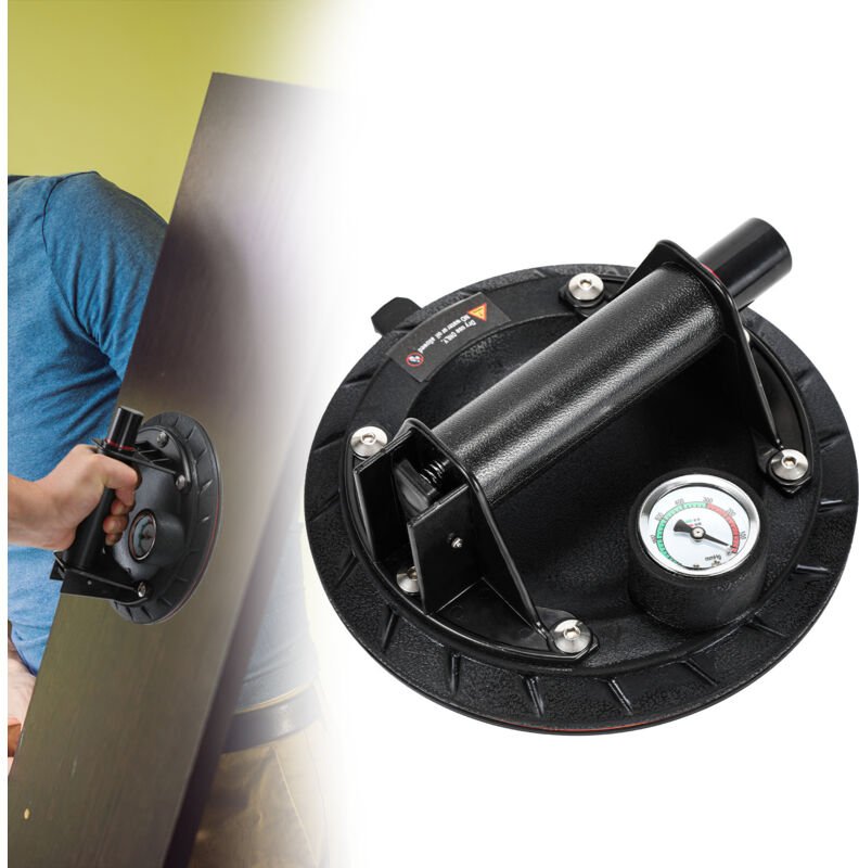 Saugheber Glasheber Saugnäpfe Einhandbedienung Glassauger max.120KG 1 Stück - Swanew