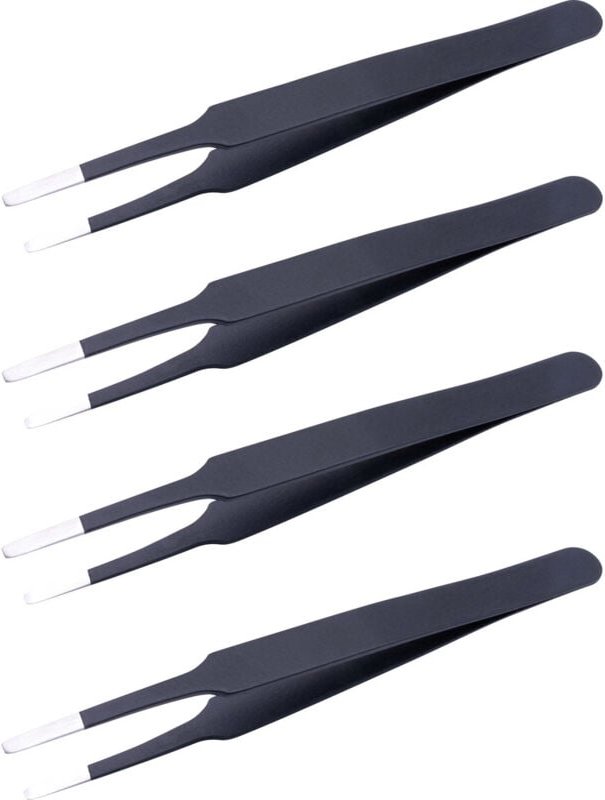 Quadrios 25EC174 ESD Pinzette Flach