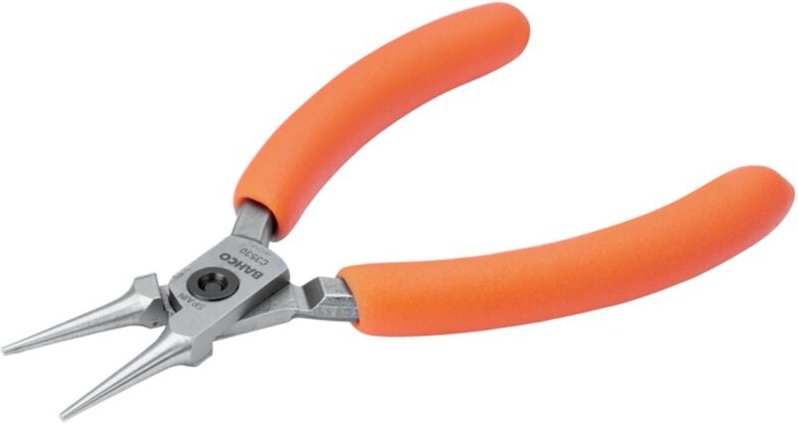 Bahco - Kompakte Rundzangen mit orangefarbenen PVC-Griffen 127 mm