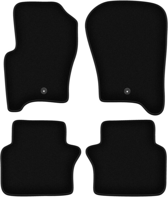 BASIC schwarze Veloursmatten für: Range Rover Sport I SUV (2005-2012)
