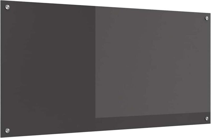 Küchenrückwand Dunkelgrau 120 x 60 x 0.6 cm Vidaxl