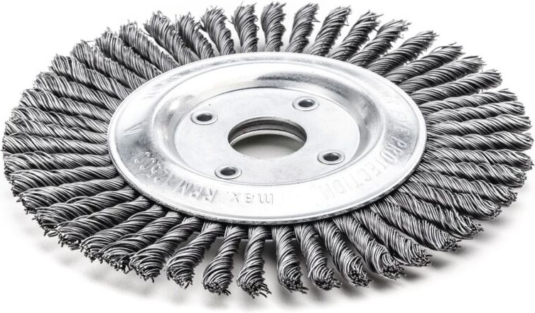 Rundbürste „Pipeline“ geflochtener Stahldraht 47520148 Leßmann