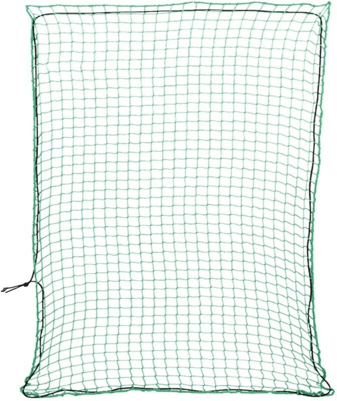 Anhängernetz mit Gummiseil Grün 3,5x3 m pp Vidaxl
