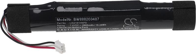 Vhbw - Akku Ersatz für Sony LIS2181HNPD für Lautsprecher Boxen Speaker (2600 mAh, 7,4 v, Li-Ion)