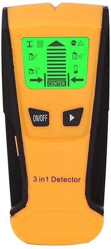 Shining House - Materialdetektor, 1 Stück TH210 Metall-Wanddetektor, Metallbalken-Bolzensensor, 3-in-1-Wandscanner