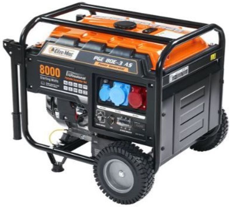 OLEOMAC PGE80E-3 DCS K1250HG 420cc Generator 8h Autonomie