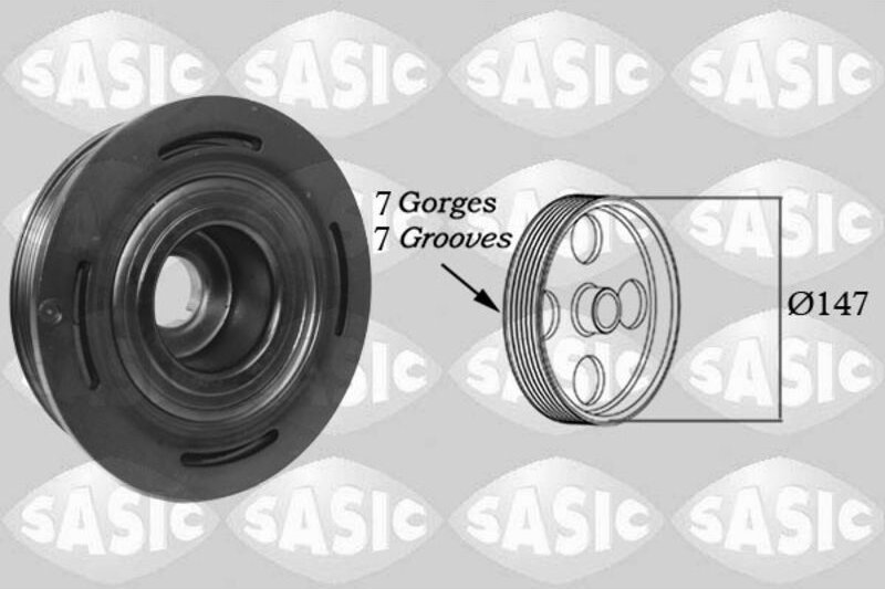Riemenscheibe 2154005 Sasic
