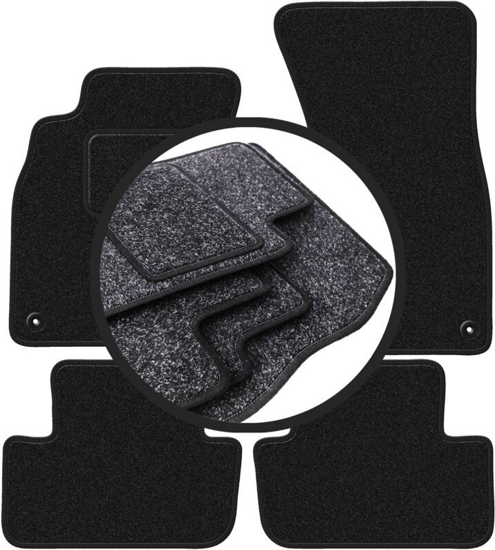 ANTHRA Autofußmatten für: Audi A4 B8 Limousine, Kombi, Avant, Allroad (2007-2015)