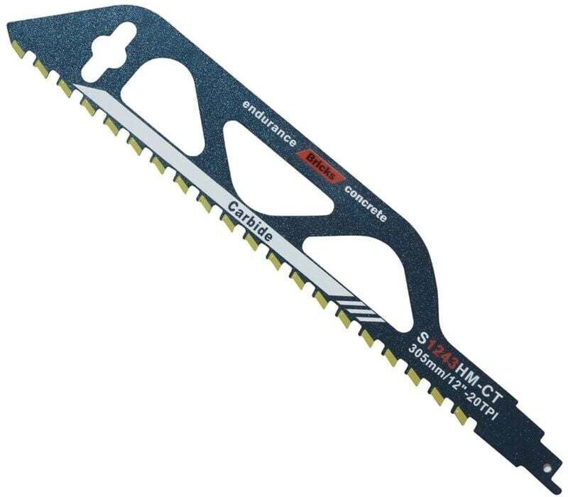 Säbelsägeblätter, Säbelsägeblätter mit Hartmetallspitze, Sägeblätter für Porenbeton, professionelle Sägeblätter zum Schn...
